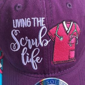 Nurse “living the scrub life” hat